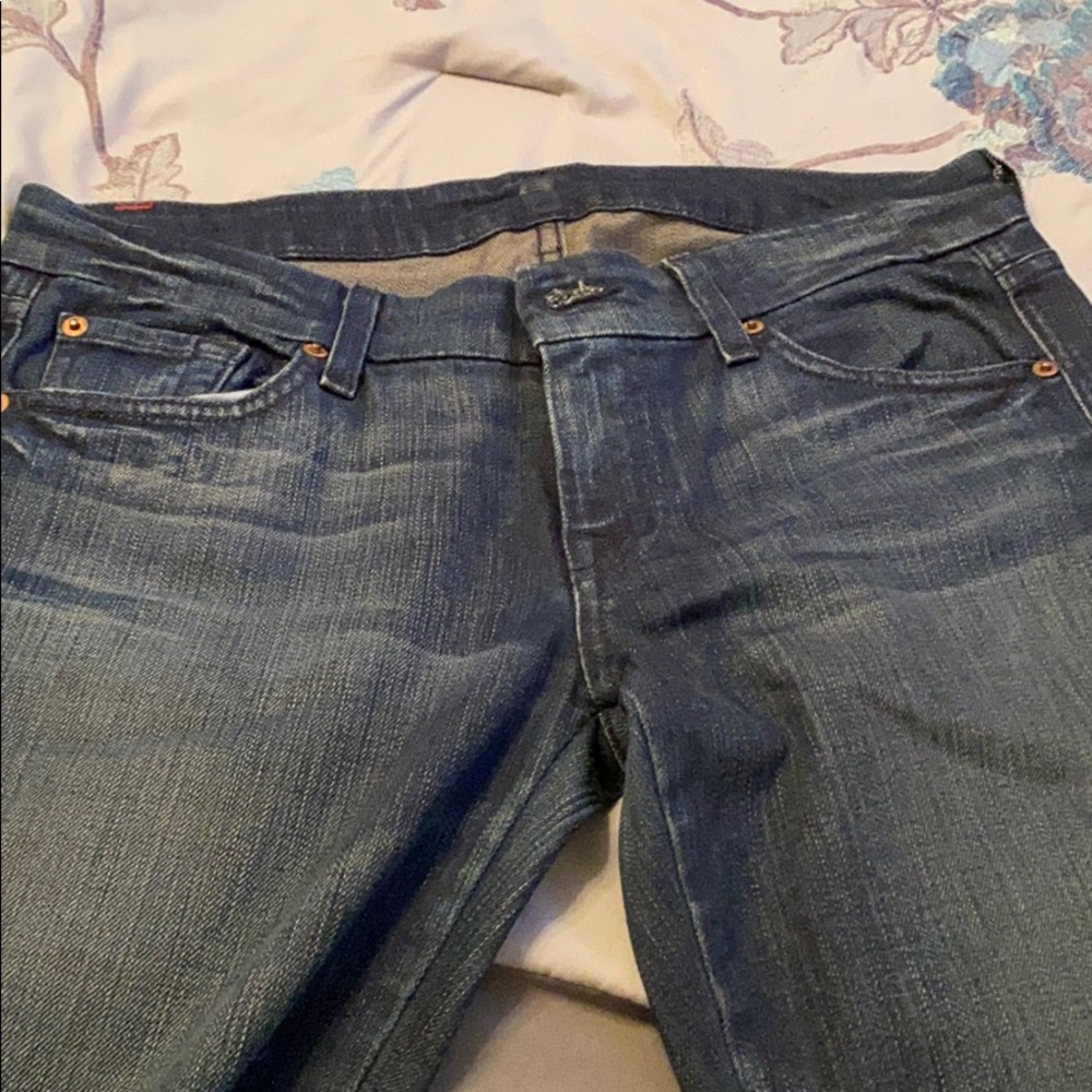 7 for Mankind Blue Denim Jeans “APocket Style”